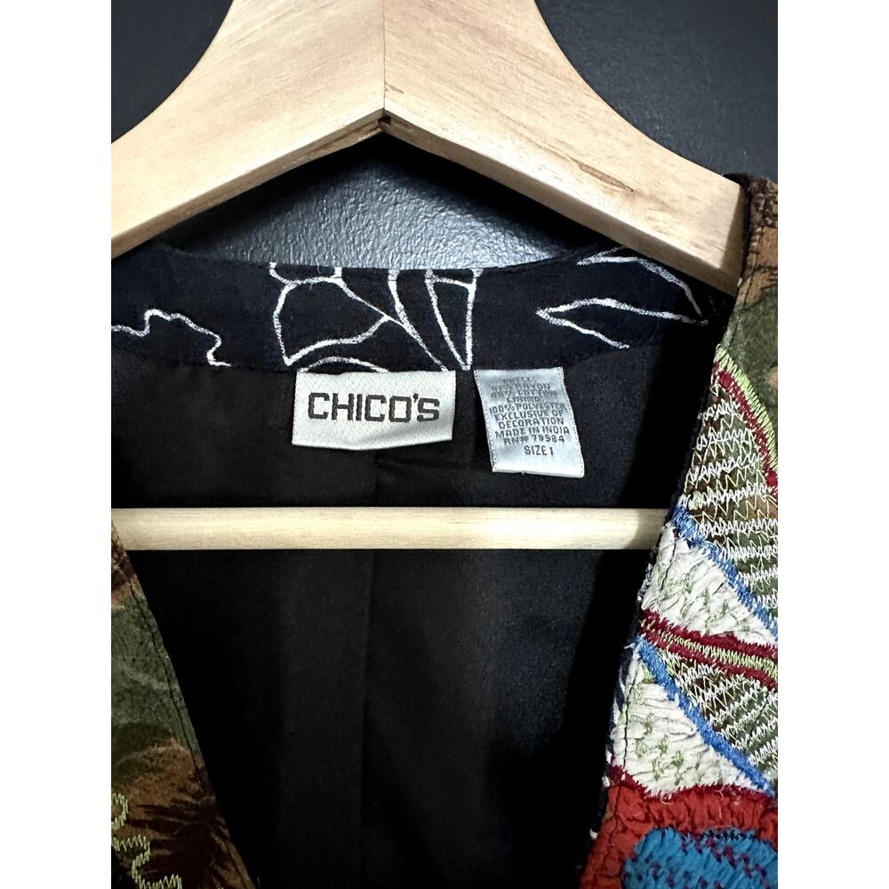 Vtg - Patchwork Vest - image 5